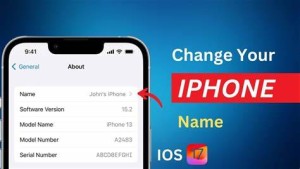Hướng dẫn cách đổi tên iPhone trên các thiết bị của Apple