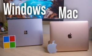 So sánh macbook và laptop windows