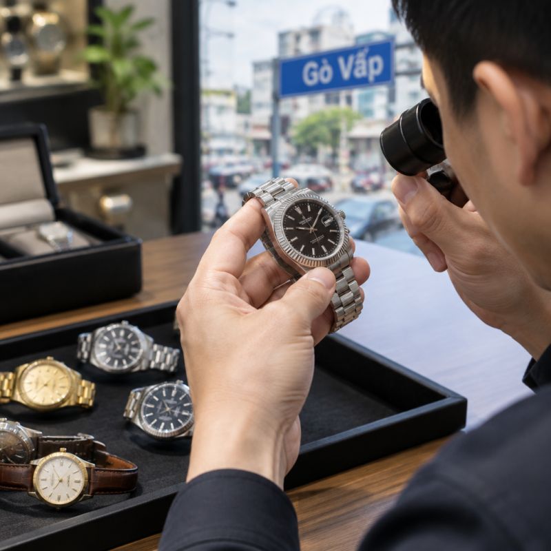 Thu mua đồng hồ cũ Gò Vấp