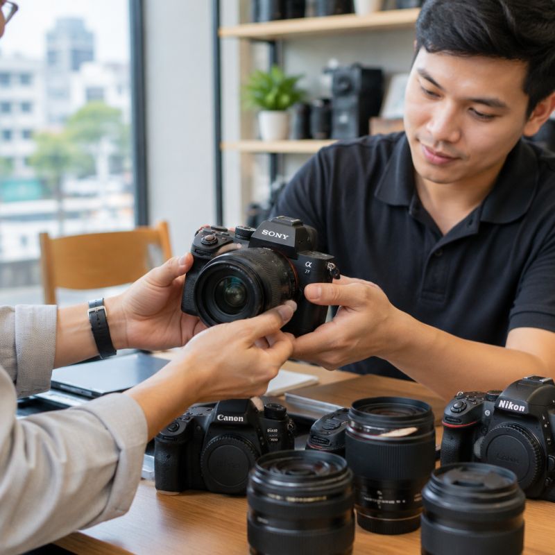 Thu mua máy ảnh cũ Gò Vấp