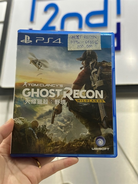 Đĩa Game PS4 - Ghost Recon - 99%