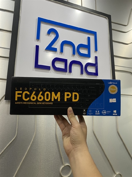 Bàn Phím Leopold FC660M-PD - Màu Trắng - Cherry Switch - 1 mode - Ngoại hình 98% - Fullbox Kèm dây kết nối