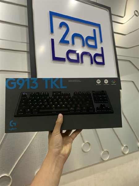 Bàn phím Logitech G913 TLK - GL-Clicky - Màu Đen - Newseal