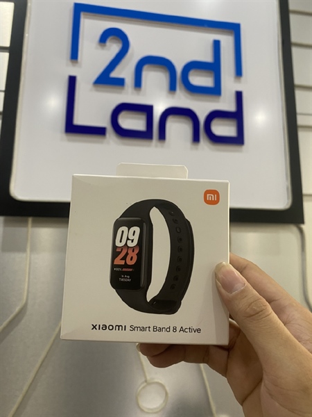 Đồng hồ Xiaomi Band 8 Active - Màu Đen - Ngoại hình 99% - Fullbox + Kèm sạc
