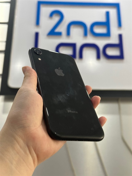 iPhone XR - 128GB - Đen - Pin 82% - Màn mèo, lưng trày, viền camera trày