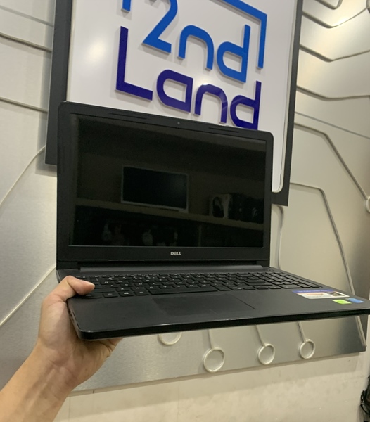 Laptop Dell Inspiron 3558 - Ram 4/500GB HDD - Màu Đen - Core i5 5200U - Card NVIDIA GaForce 920M - Ngoại hình 97% - Fullbox + Sạc