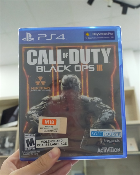 Đĩa Game PS4 - Call of Duty Black OPS - Newseal