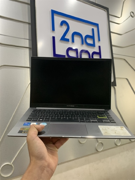 Laptop ASUS ViVobook S14 - Ram 8/512GB - Màu Đen Trắng - Intel Core i5 1135G7 - Gen 11 - Card Iris Xe Graphics - Ngoại hình 97% - Kèm sạc