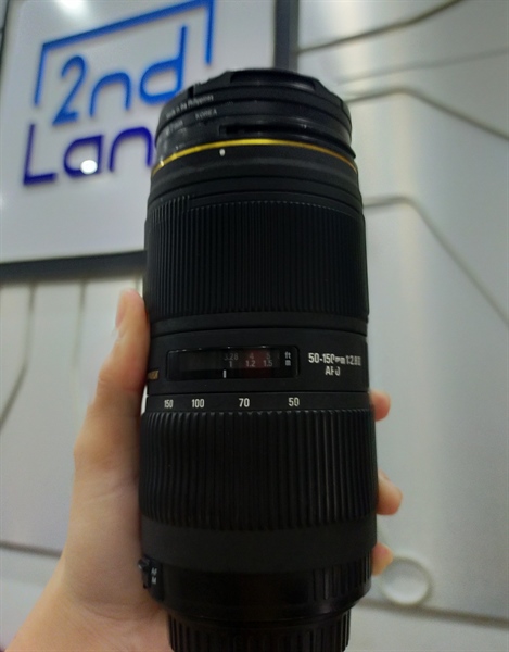 Lens Sigma DC EX 50-150mm 1:2.8 II - Đen - 97%