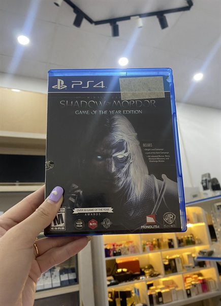 Đĩa Game PS4 - Shadow of Mordor - 99%