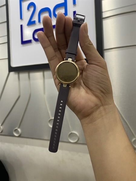 Đồng hồ Garmin LyLy 34mm - White Gold - 97% - Kèm Dây đeo + dây sạc
