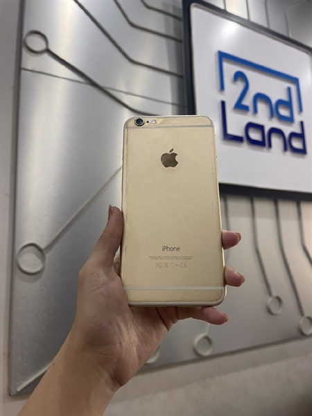iPhone 6 Plus - 16GB - VN/A - ios 10.2 - Màu Gold - Ngoại hình 97.5% - Pin 100%- Màn phản quang