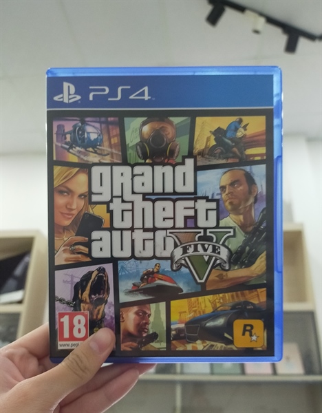 Đĩa Game PS4 - Grand theft auto 5 - 99%