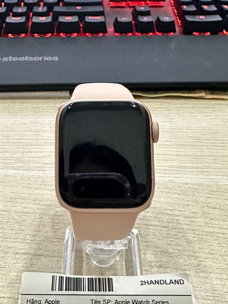 Apple Watch Series 5/40mm - GPS - 98.5% - Hồng - Pin 100%