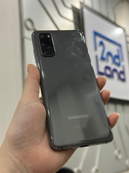 Điện Thoại Samsung S20 5G - Xám - Ram 12/128GB - 98% - Trày sườn, màn trày - Bản Mỹ (1 sim vật lý + 1esim)