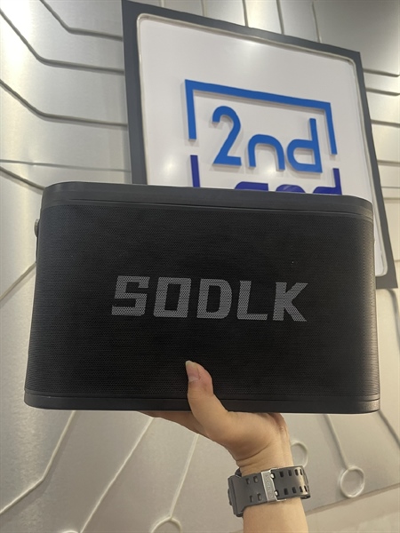 Loa SODLK S1271 - 280W - Màu Đen - Ngoại hình 99% - Kèm 2 Mic + 1 dây sạc + 1 Remote + 1 túi vải