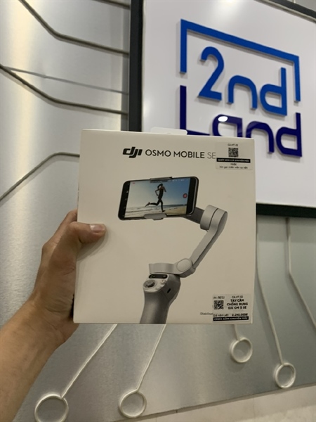 Gimbal DJI OSMO Mobile 5 SE - Màu Xám - Ngoại hình 99% - Fullbox (Sạc + Trippod + túi vải)