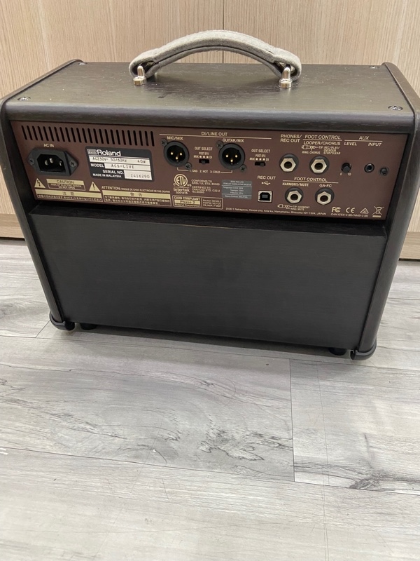 Âm ly Boss Acoustic Singer Live - Màu nâu - Ngoại hình: 97% - Kèm nguồn + dây 3.5mm 2