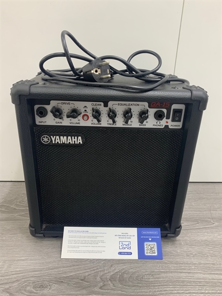 Amplifier đàn guitar Yamaha GA-15 - Màu đen - Ngoại hình: 98% - Body