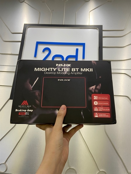Amplifier Guitar Điện Nux Mighty Lite BT MK2 - Màu đen - Ngoại hình: 98% - FullBox