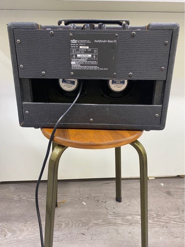 Amply VOX Pathfinder Bass 10 - model PFB-10 - Màu đen - Ngoại hình 97% - Tróc da, ố màu - Kèm dây nguồn