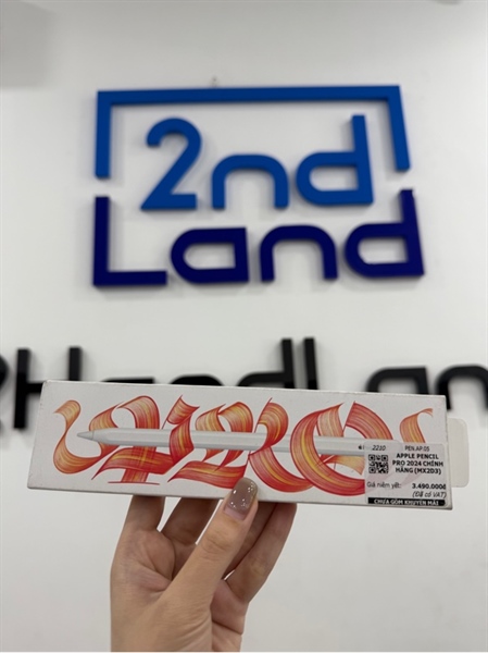 Apple pencil pro A2538 - P/A - Màu trắng - Ngoại hình 98% - Còn BH Cells đến 11/2025 - Box