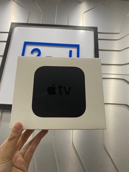 Apple TV 4K Gen 1 - LL/A - 64GB - Màu đen - Ngoại hình: 98% - FullBox - Kèm Remote + Appl TV + dây nguồn