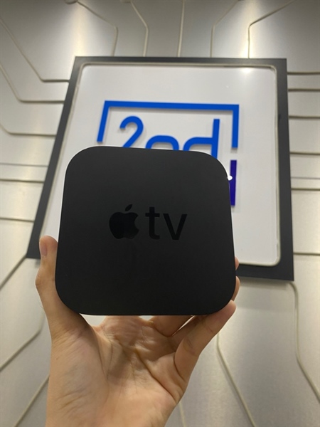 Apple TV 4K Gen 1 - LL/A - 64GB - Màu đen - Ngoại hình: 98% - FullBox - Kèm Remote + Appl TV + dây nguồn 1