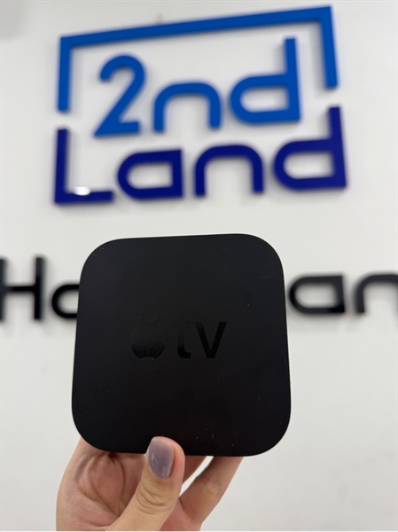 Apple TV Gen 4 A1625 - 32GB - TV OS 18.5 - Độ phân giải 1080 HD - 60Hz - Màu đen - Ngoại hình 97% - Nhựa trầy nhiều - Kèm nguồn , 1 hdmi , remote bẻ góc