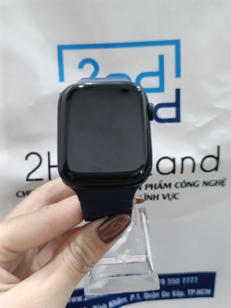 Apple Watch series 7 - 45mm - VN/A - Bản GPS - Màu Xanh - Ngoại hình 98% - Pin 100% - Fullbox