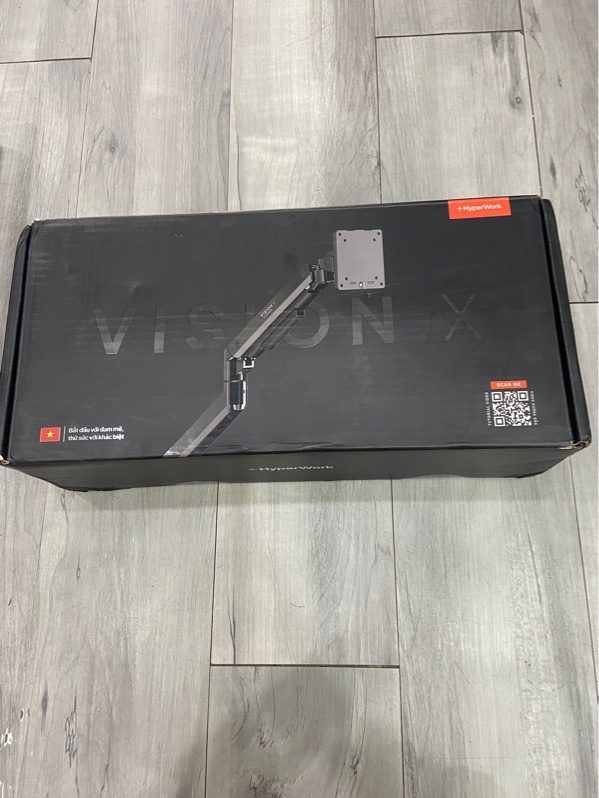 Arm Hyperwork Visionx HPW-VS01 - Hỗ trợ màn 23~43 inch - Màu đen - Ngoại hình: 99% - FullBox
