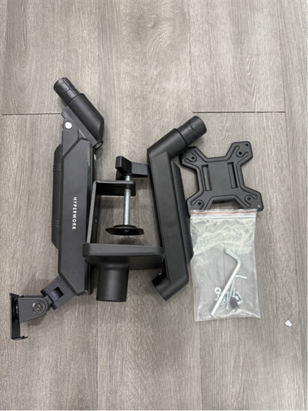 Arm màn hình HyperWork SA01 - Màu đen - Ngoại hình 98% - Đủ phụ kiện