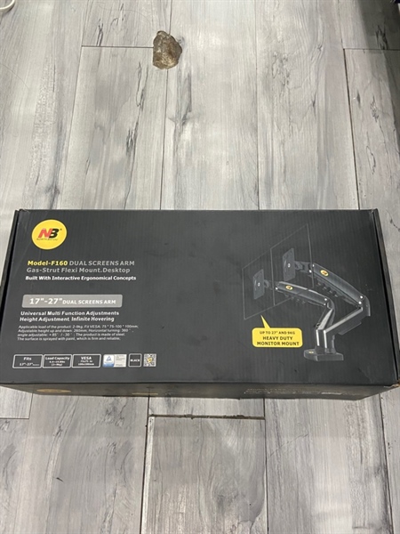 Arm màn hình North Bayou F160 DUAI SCREEN ARM - Màu đen - Ngoại hình: 97% - Kèm Box
