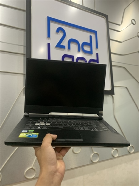 Laptop ROG Strix G531gt - Ram 16/512GB SSD - Core i5 9300H - Card GeForce GTX 1650 - Ngoại hình 97% - phản quang nhẹ, cấn gốc - Kèm sạc