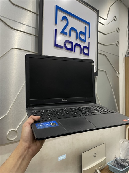 Laptop Dell Vostro 3578 - Ram 8/256GB SSD - Màu đen - Core i5 Gen 8 - Card 520 - Intel Graphics Family - Ngoại hình 98% - Cấn bản lề nhè, Màn ám nhẹ - Kèm sạc