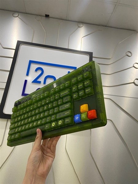 Bàn phím 8Bitdo Retro 87 - Màu xanh lá - Ngoại hình: 98% - FullBox 2