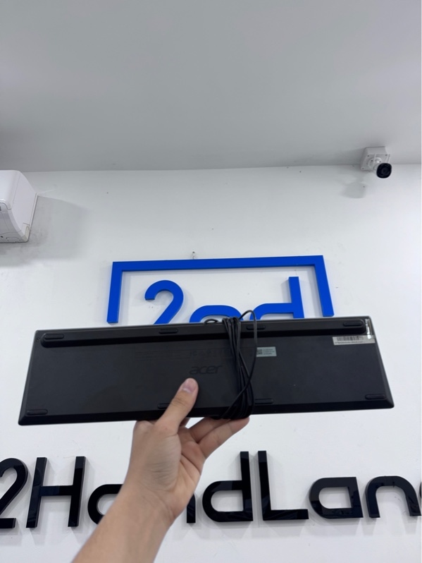 Bàn phím Acer KBCR21 - 1 mode dây - Màu đen - Ngoại hình 97% - Phím mòn, cấn viền - Body