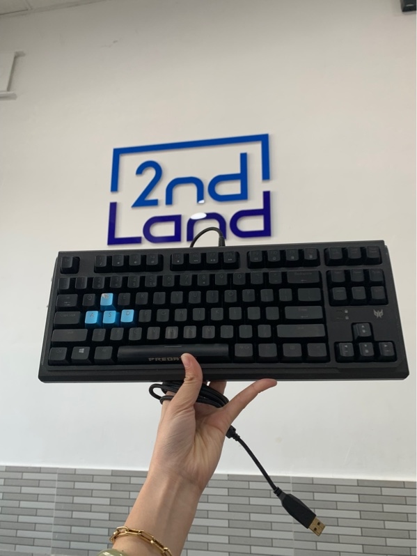 Bàn phím Acer Predator 301 TKL - Màu đen - Ngoại hình 97% - Body