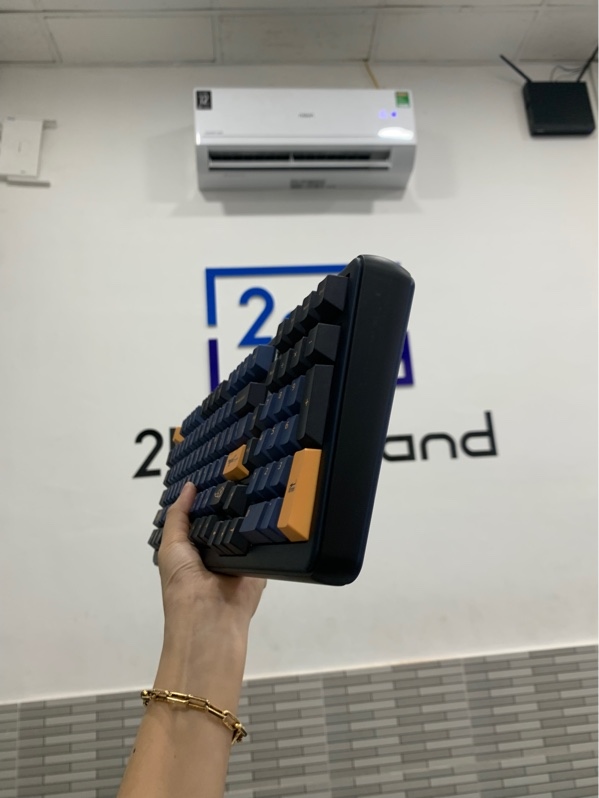 Bàn phím AJAZZ AC100 max - 3 mod - Màu xanh - Ngoại hình: 98% - Box