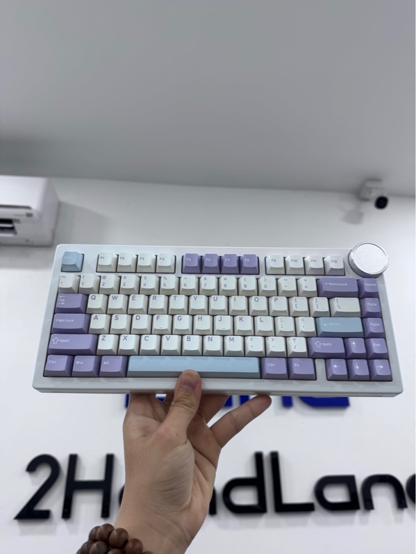 Bàn phím AJAZZ x Nacode AK820 V2 - 3 mode - Màu trắng - Ngoại hình 98% - Fullbox