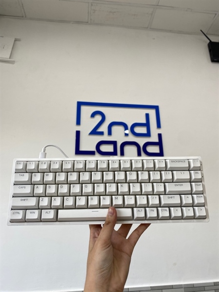 Bàn phím Akko 3068 V2 RGB - 1 Mode dây - Màu trắng - Ngoại hình: 98% - Body