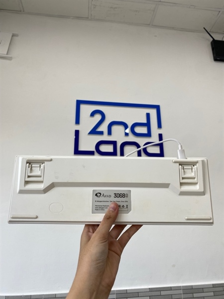 Bàn phím Akko 3068 V2 RGB - 1 Mode dây - Màu trắng - Ngoại hình: 98% - Body 2