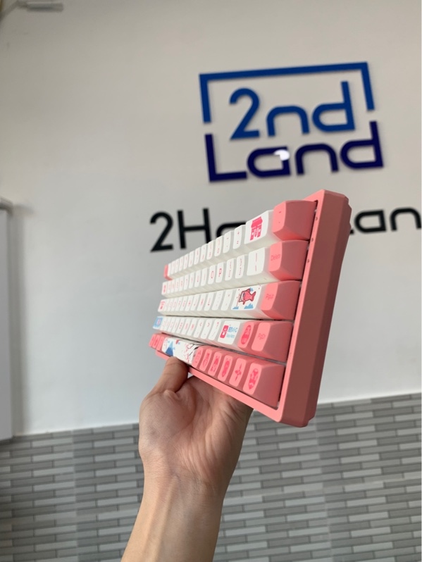 Bàn phím Akko 3068B Plus World tour Tokyo R2 - Màu hồng - Ngoại hình: 96% - Box