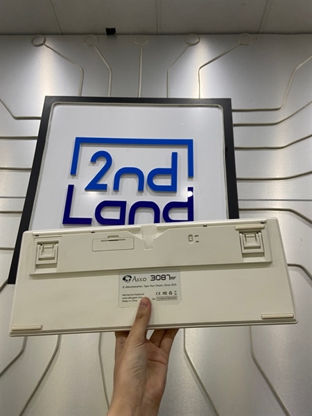 Bàn phím Akko 3087 RF ASA-B0W - 2 Mode - Màu trắng - Ngoại hình: 97% - FullBox 3