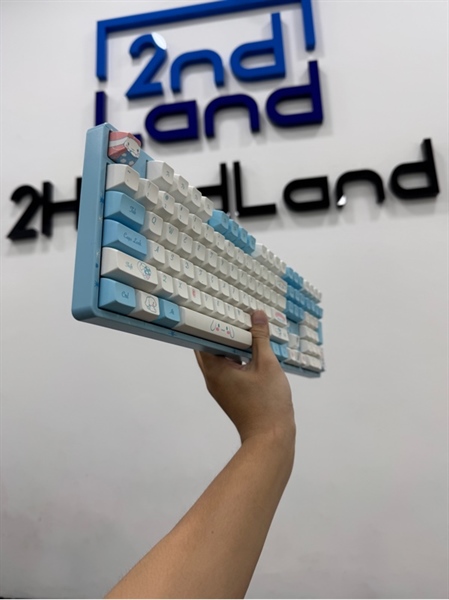 Bàn phím Akko 5108B Cinnamoroll - 1 Mode : dây - Màu trắng xanh - Ngoại hình 97% - Box 1