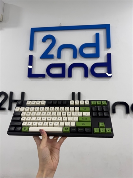 Bàn Phím Akko Filco Majestouch convertible 2 tenkeyless - Màu xanh đen - Ngoại hình 98% - Kèm Box , dây kết nối , bộ keycaps thay thế 1