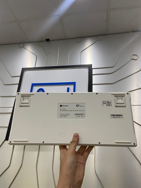 Bàn phím Akko M0D 007B-HE PC Toy Of Life - 2 Mode : dây + 2.4hz - Màu trắng - Ngoại hình: 98% - FullBox 2