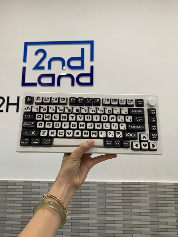 Bàn phím Akko Mod 007 V2 - 1 mode dây - Màu trắng - Ngoại hình: 97% - Body