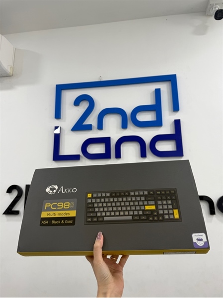 Bàn phím Akko PC98 B plus - multi-mods - Màu đen vàng - Ngoại hình 97% - Fullbox