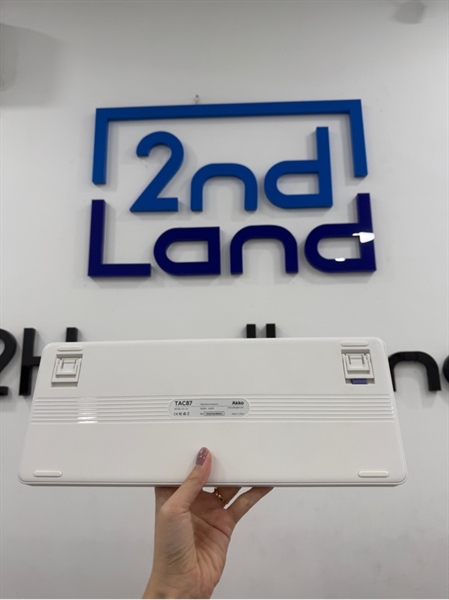 Bàn phím Akko Tac87 - Màu trắng - Ngoại hình 98% - FullBox 2